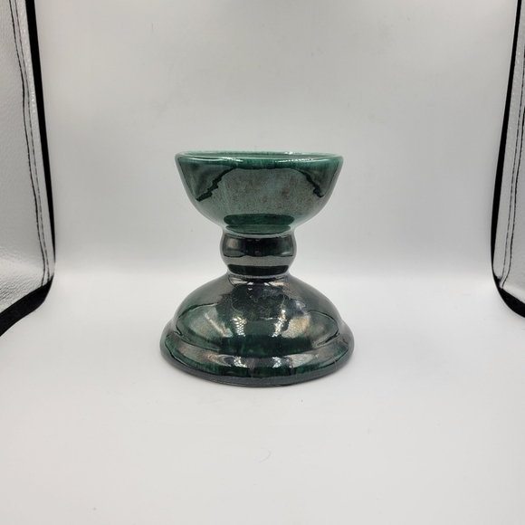 Gail Pittman Southern Living Pedestal Candleholder Signed - Picture 1 of 5